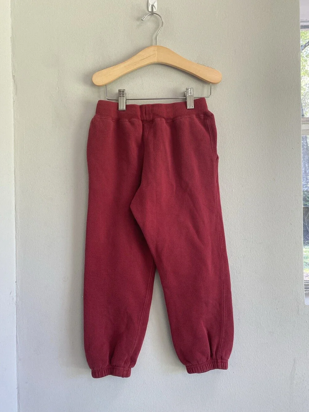 Polo Ralph Lauren Boys Red Joggers Size 7 Navy Embroidered Pony